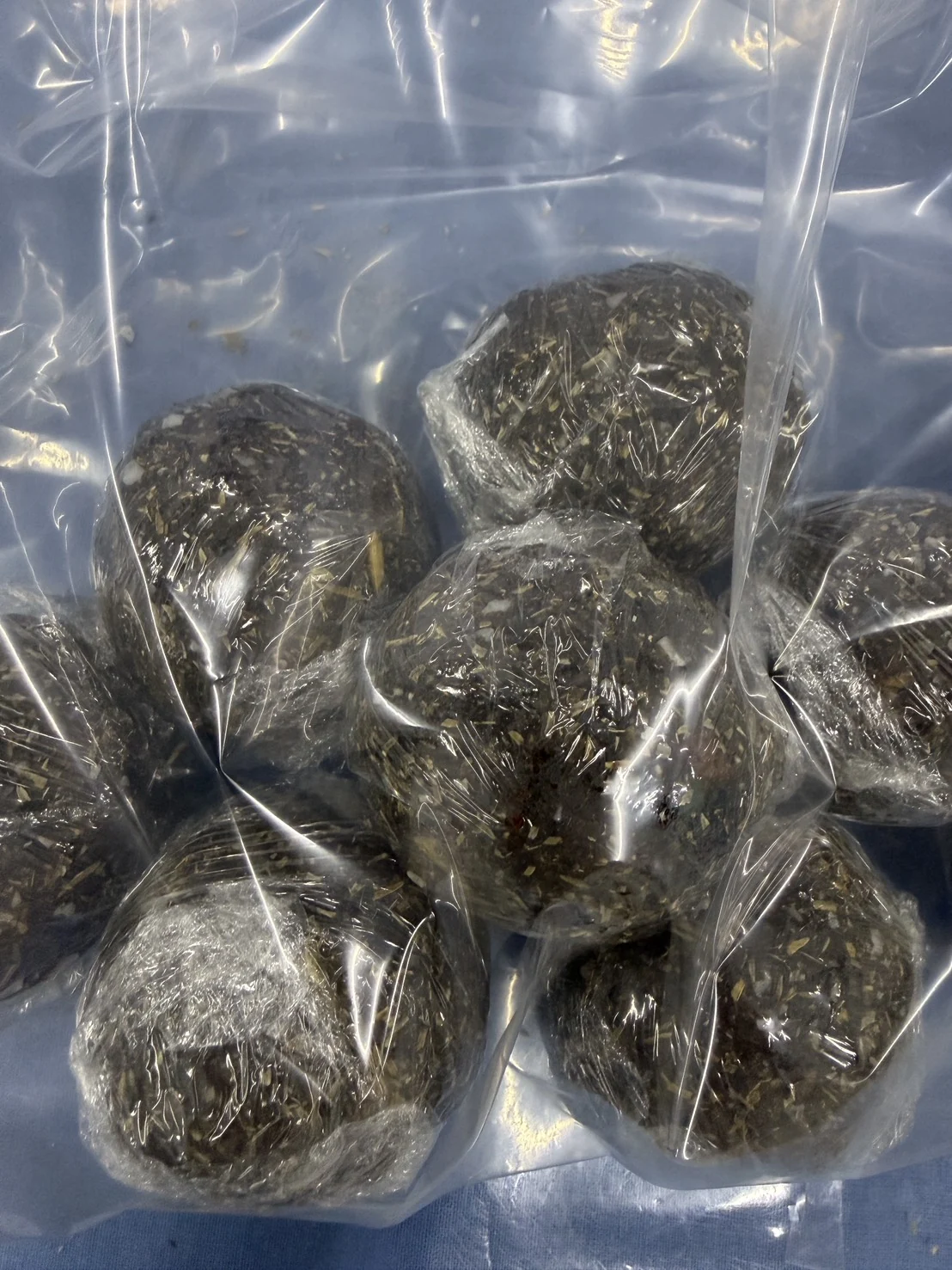 Individually wrapped supplement balls